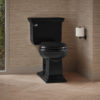 KOHLER K-3933 Memoirs Stately ComForteeight Two-piece round-front 1.28 gpf chair height toilet