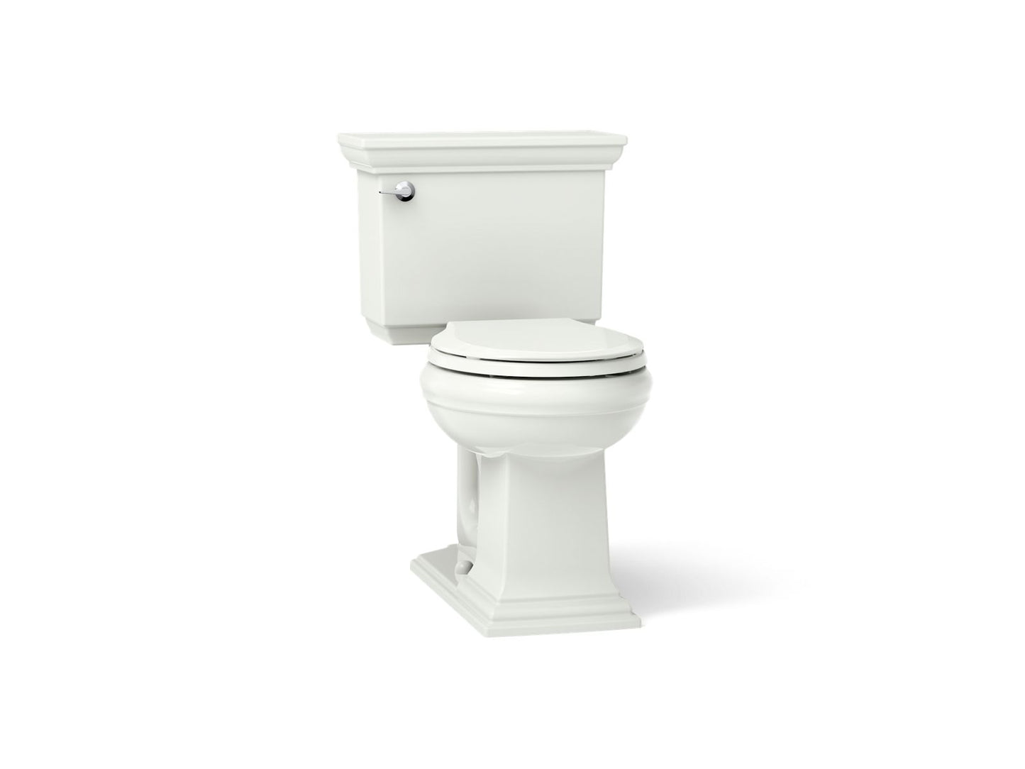 KOHLER K-3933 Memoirs Stately ComForteeight Two-piece round-front 1.28 gpf chair height toilet