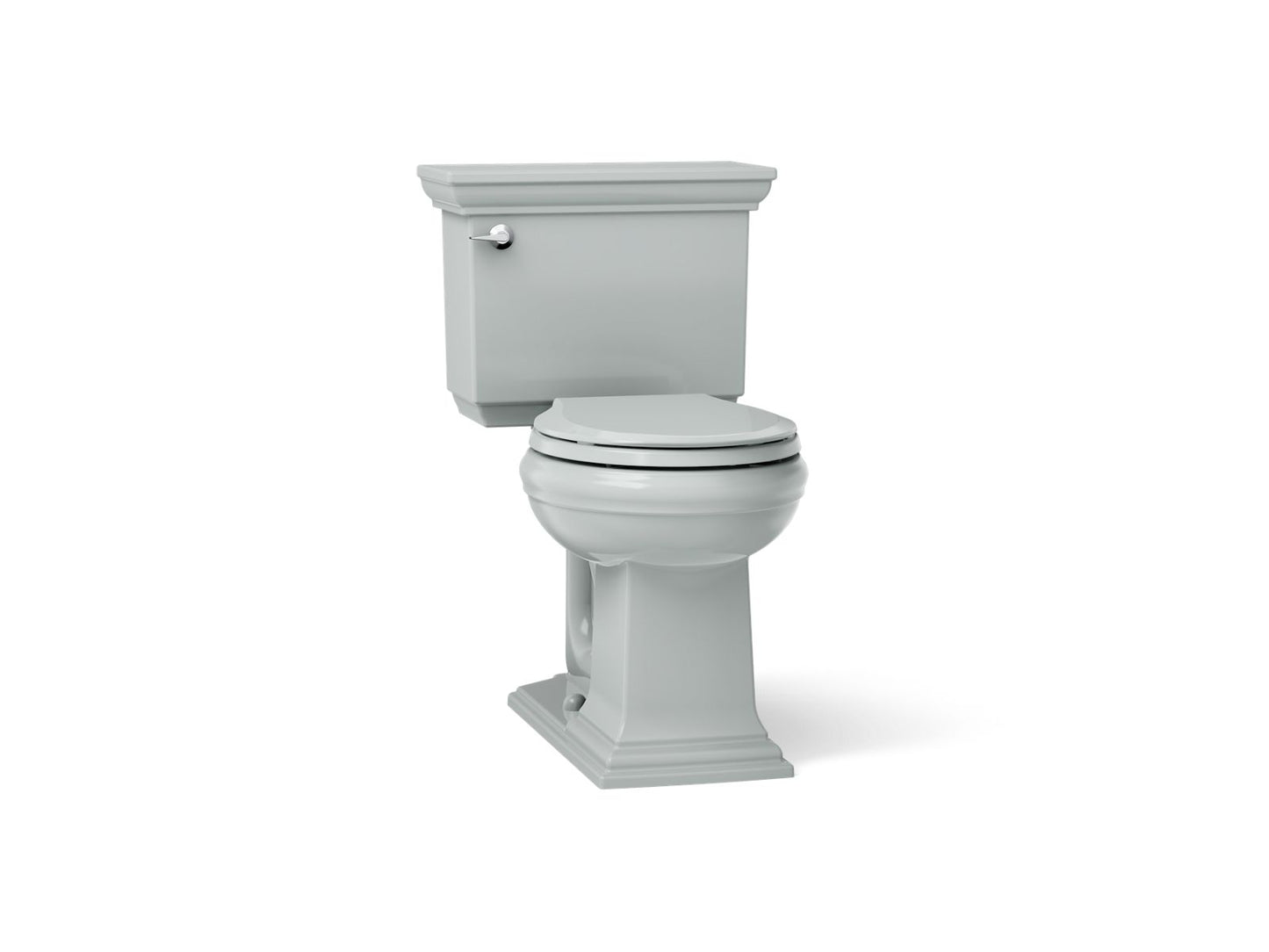 KOHLER K-3933 Memoirs Stately ComForteeight Two-piece round-front 1.28 gpf chair height toilet