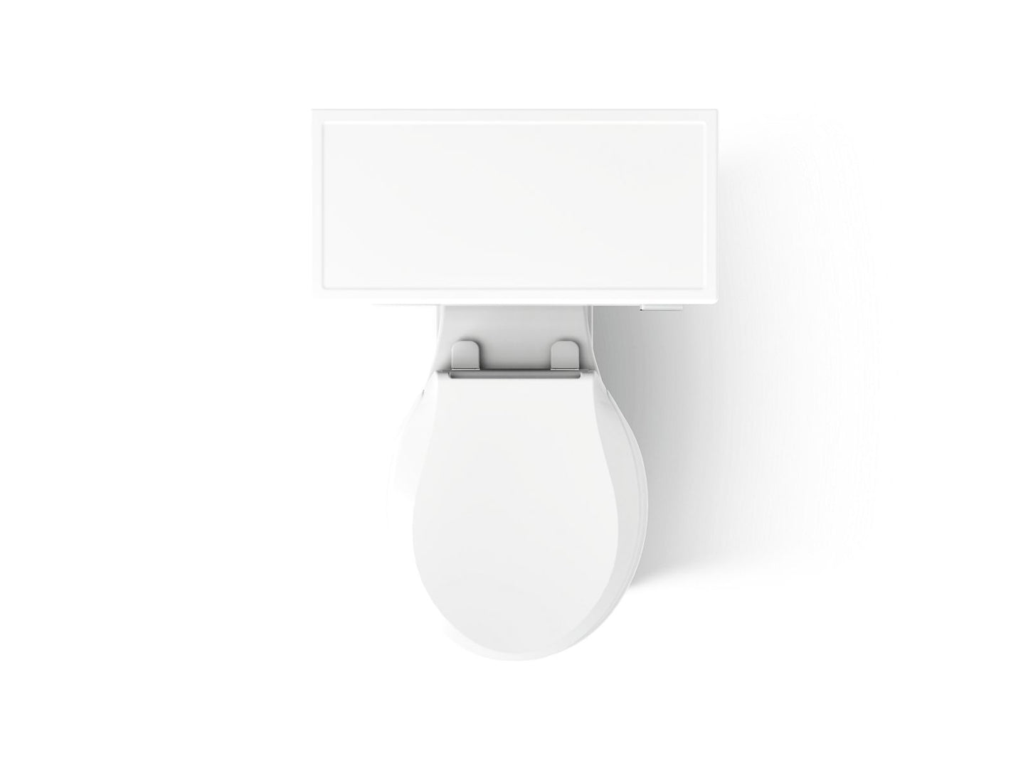 KOHLER K-3933-RA Memoirs Stately ComForteeight Two-piece round-front 1.28 gpf chair height toilet with right-hand trip lever