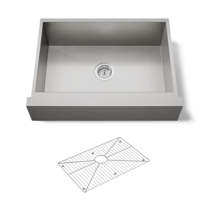 KOHLER K-3936 Vault 29-1/2" undermount single-bowl farmhouse kitchen sink