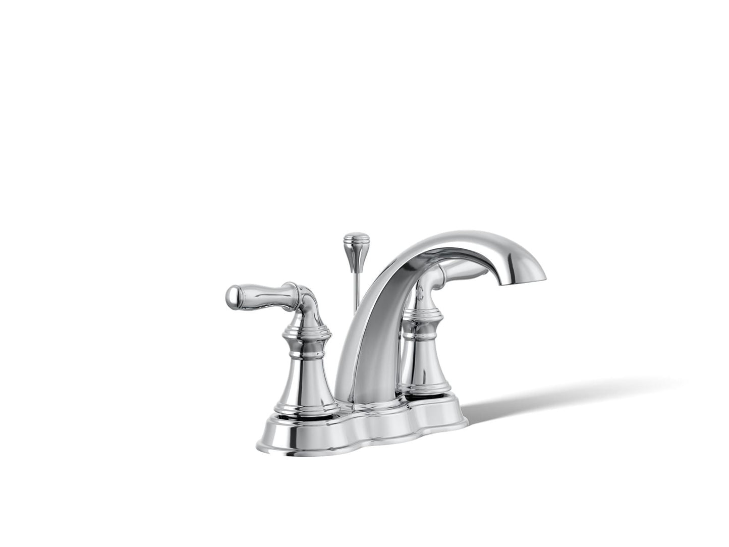 KOHLER K-393-N4 Devonshire Centerset bathroom sink faucet, 1.2 gpm