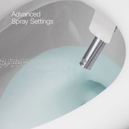 KOHLER K-39400 PureWash E835 Round-front Bidet Toilet Seat with Remote Control, White - Detail image of a product feature