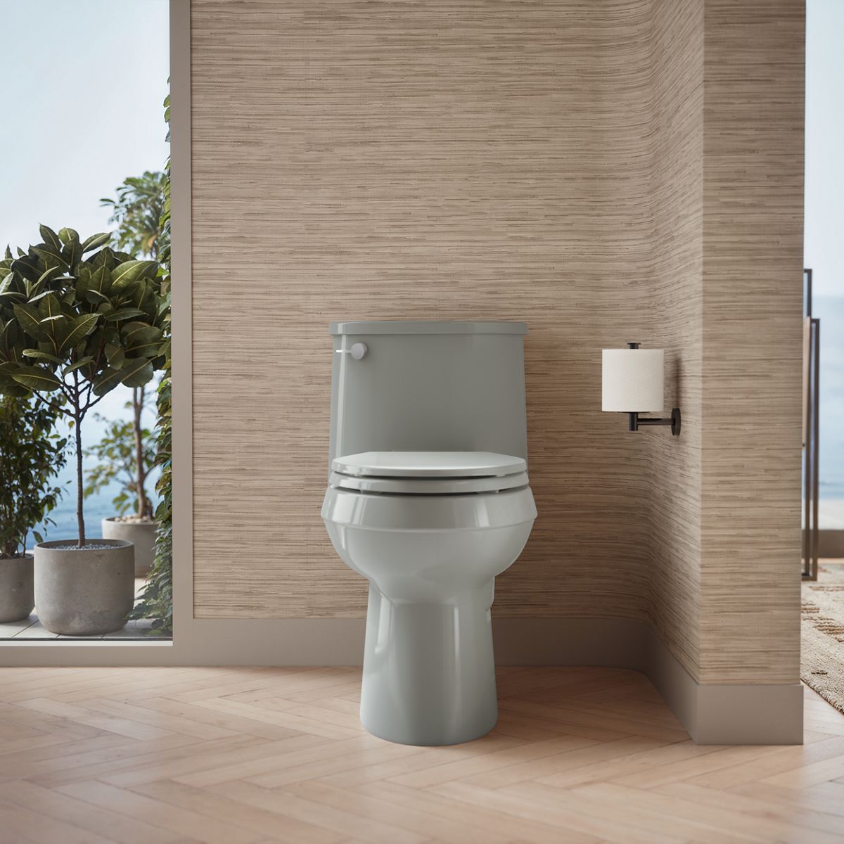 KOHLER K-3946 Adair One-piece elongated toilet, 1.28 gpf