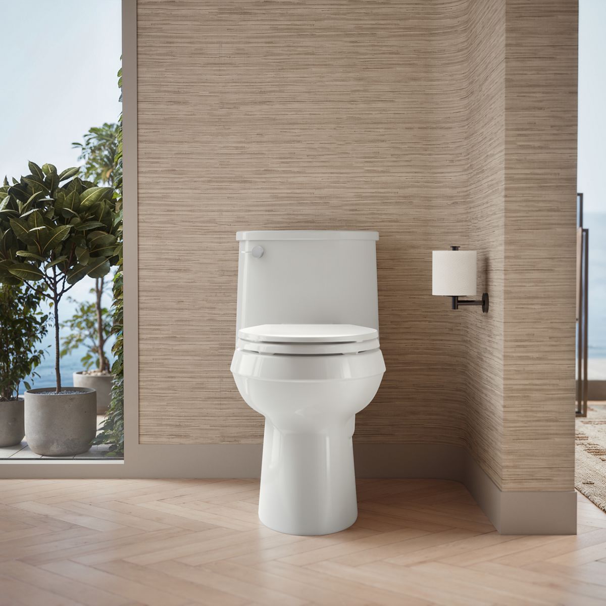 KOHLER K-3946 Adair One-piece elongated toilet, 1.28 gpf