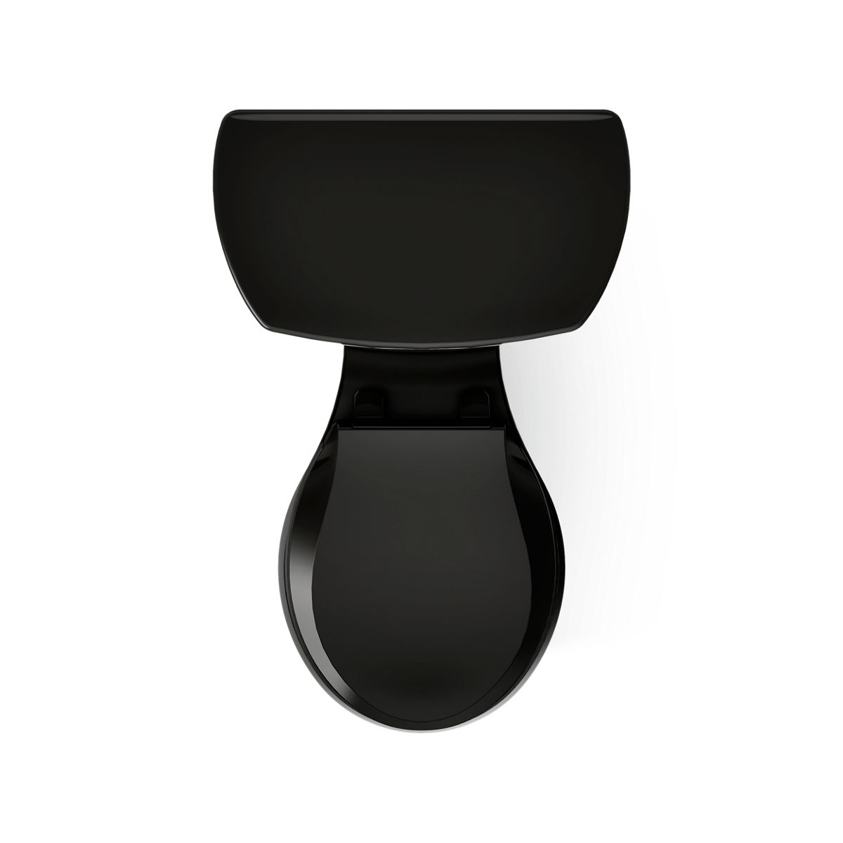 KOHLER K-3947-T Wellworth Two-piece round-front 1.28 gpf toilet with tank cover locks and 14" rough-in