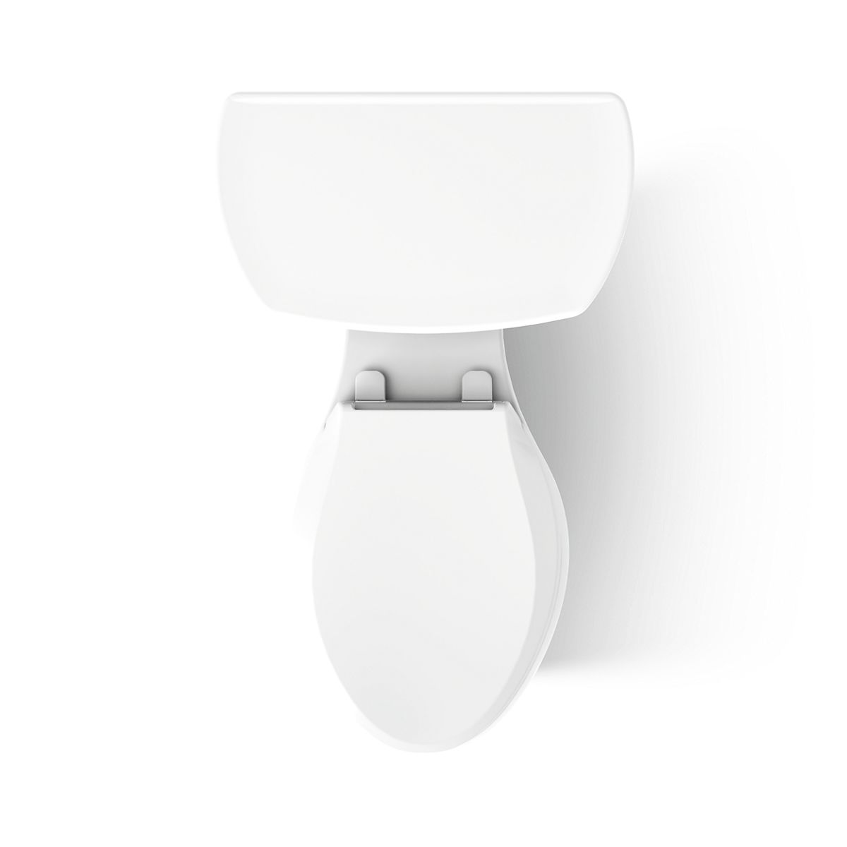 KOHLER K-3948-UT Wellworth Two-piece elongated 1.28 gpf toilet with tank cover locks, insulated tank and 14" rough-in