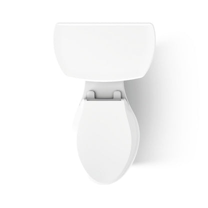 KOHLER K-3948-UT Wellworth Two-piece elongated 1.28 gpf toilet with tank cover locks, insulated tank and 14" rough-in