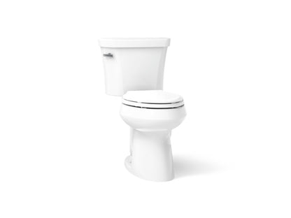 KOHLER K-3949 Highline ComForteeight Two-piece elongated 1.28 gpf chair height toilet with 14" rough-in