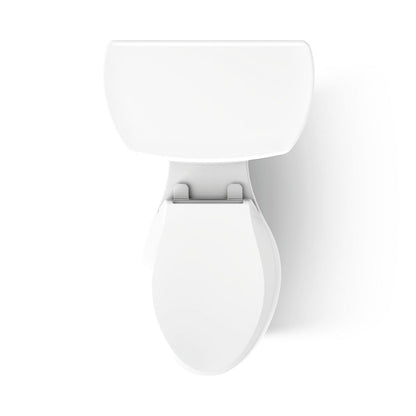 KOHLER K-3949-UR Highline ComForteeight Two-piece elongated 1.28 gpf chair height toilet with right-hand trip lever, insulated tank and 14" rough-in