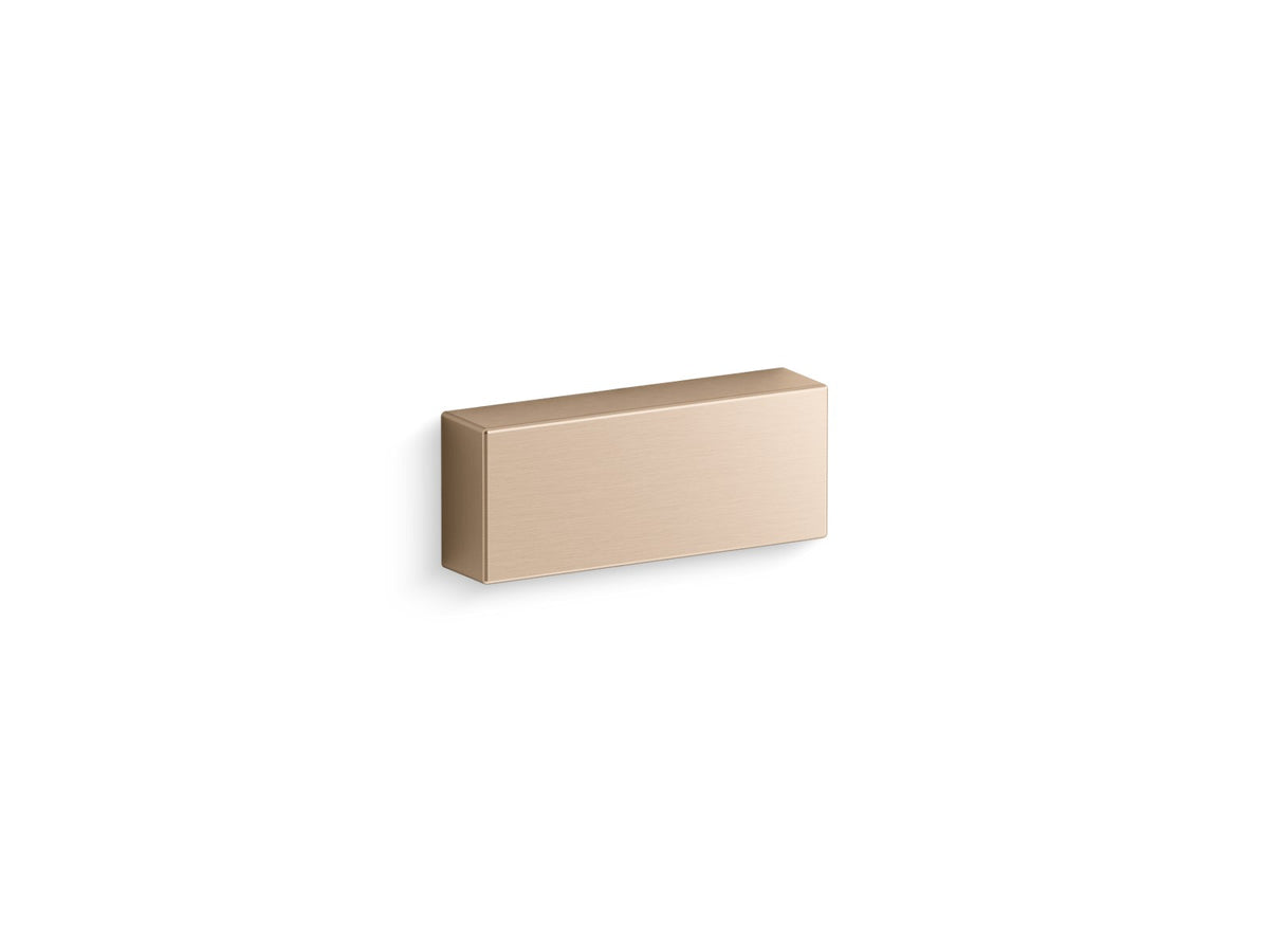 KOHLER K-39524-L Brazn Left-hand trip lever, vibrant brushed bronze