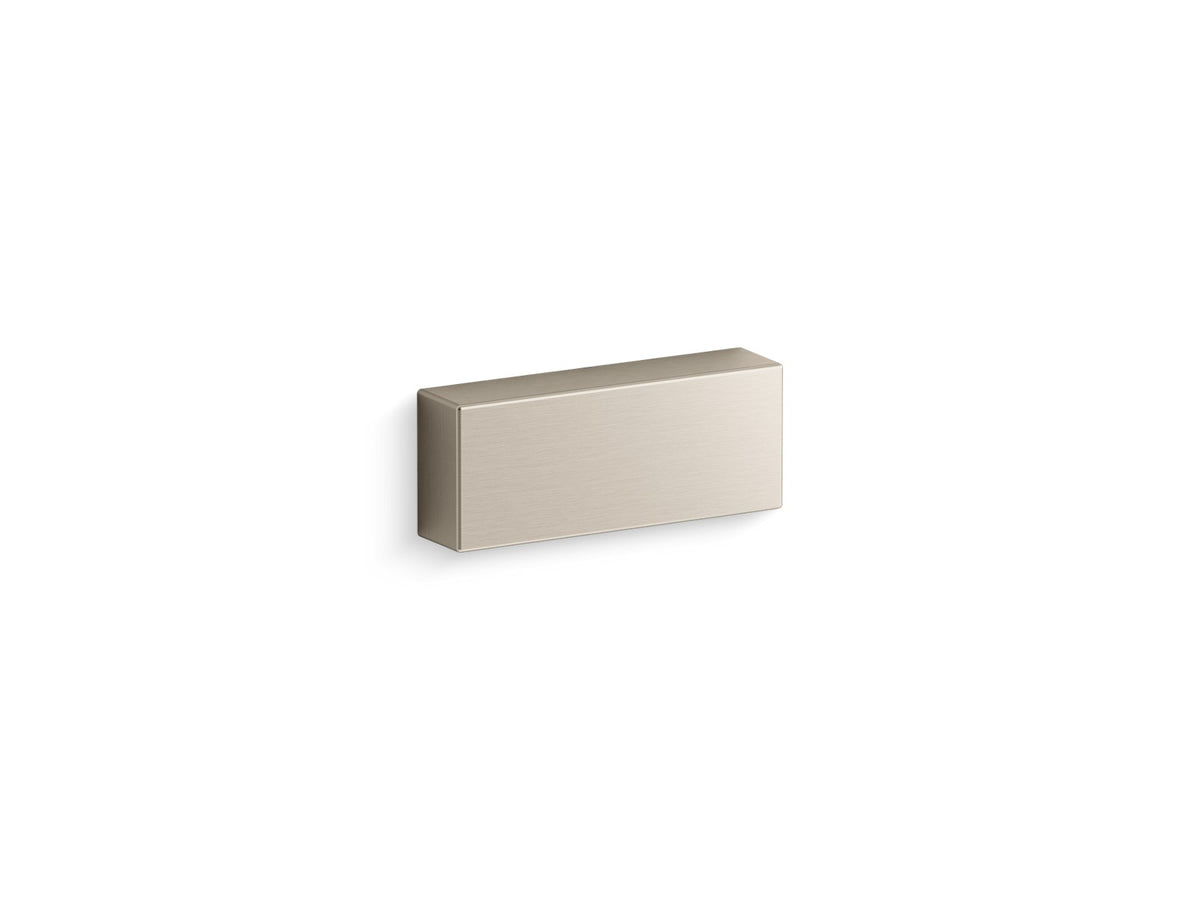 KOHLER K-39524-L Brazn Left-hand trip lever, vibrant brushed nickel