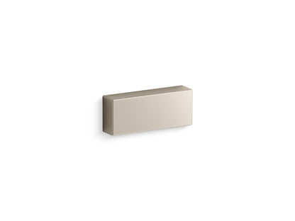 KOHLER K-39524-L Brazn Left-hand trip lever, vibrant brushed nickel