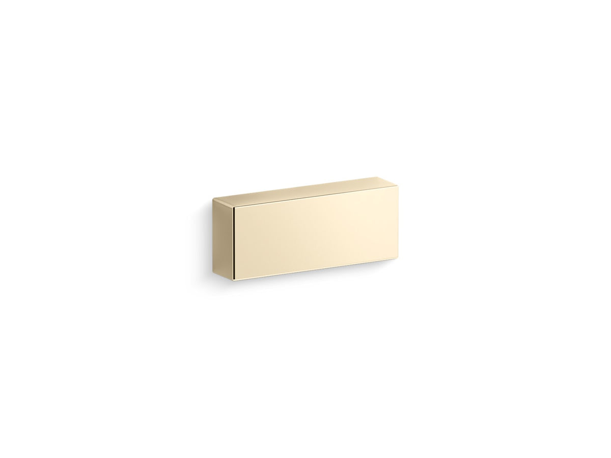 KOHLER K-39524-L Brazn Left-hand trip lever, vibrant french gold