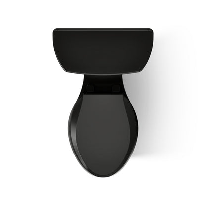 KOHLER K-3978 Wellworth Two-piece elongated 1.6 gpf toilet, black - view 3