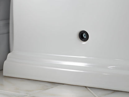 KOHLER K-3981 Tresham One-piece compact elongated toilet with skirted trapway, 1.28 gpf