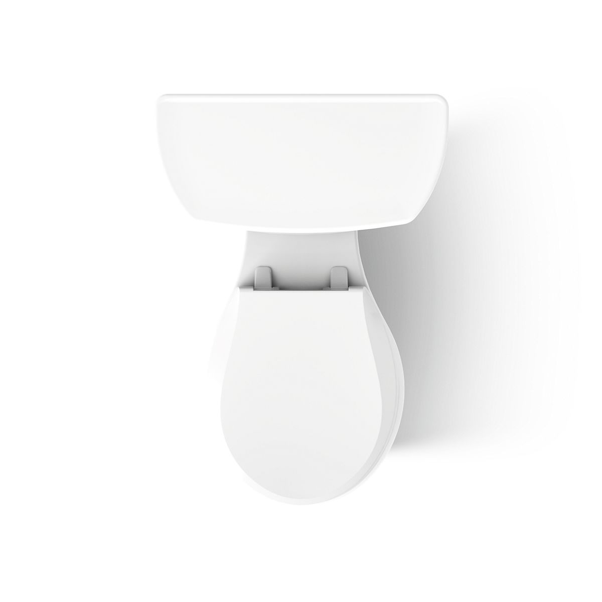 KOHLER K-3987 Wellworth Two-piece round-front dual-flush toilet, white - view 5