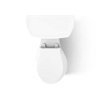 KOHLER K-3987-RA Wellworth Two-piece round-front dual-flush toilet with right-hand trip lever