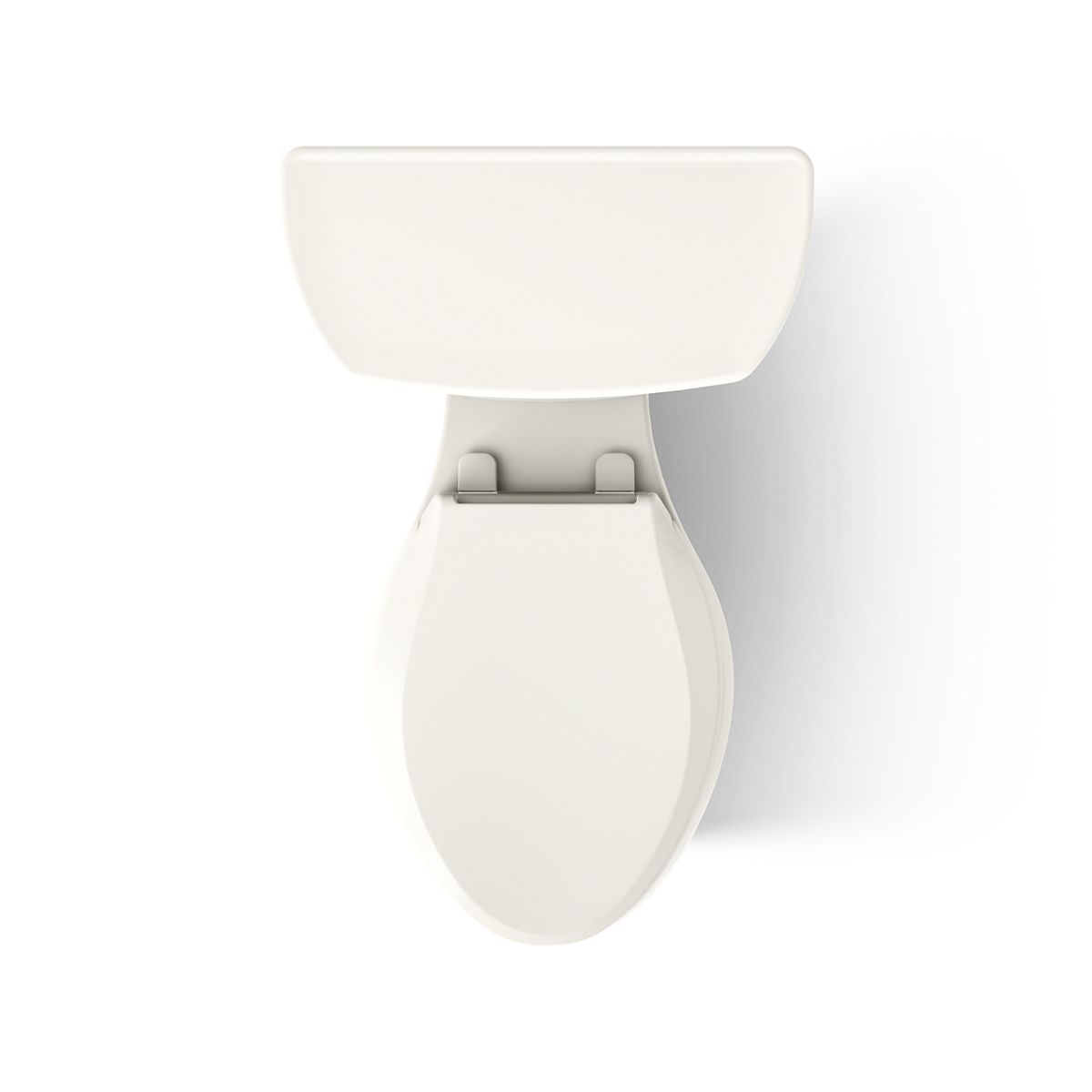 KOHLER K-3988-RA Wellworth Two-piece elongated dual-flush toilet with right-hand trip lever