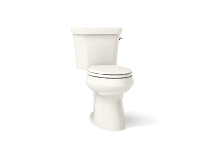 KOHLER K-3989-RA Highline ComForteeight Two-piece elongated dual-flush chair height toilet with right-hand trip lever