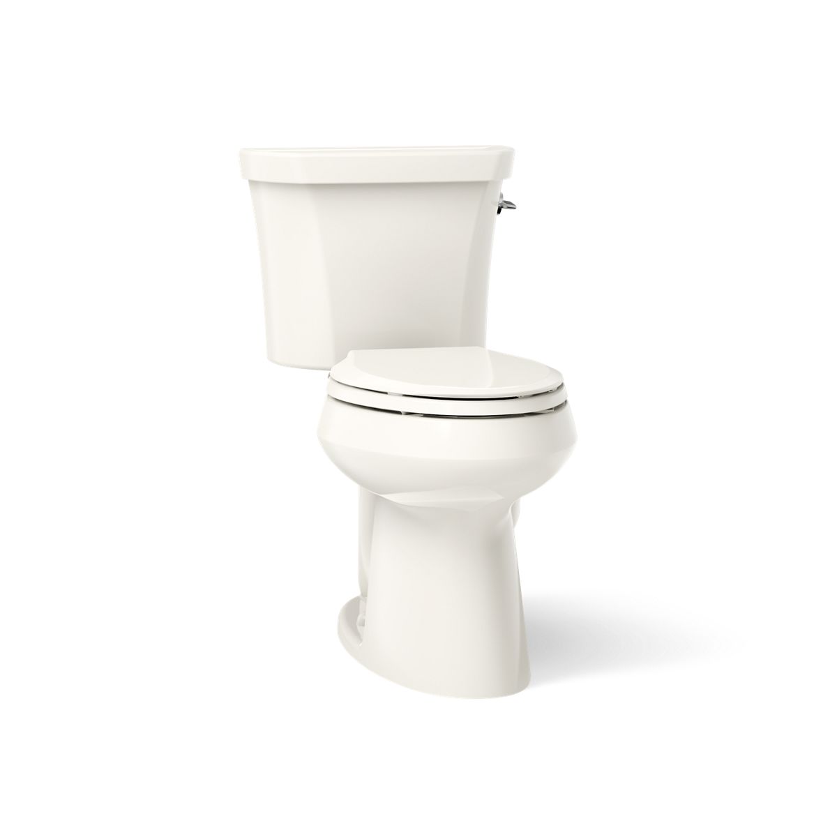 KOHLER K-3989-RA Highline ComForteeight Two-piece elongated dual-flush chair height toilet with right-hand trip lever