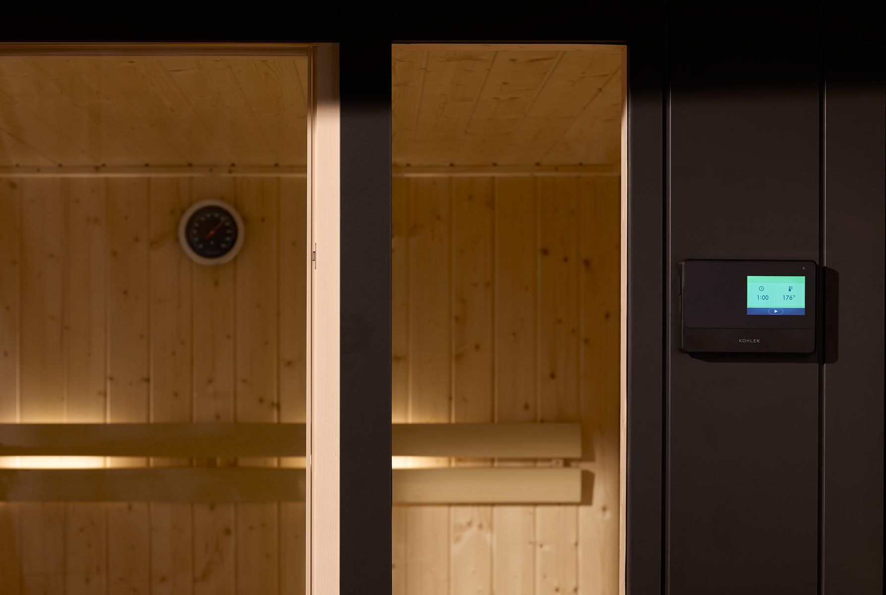KOHLER K-39950-1FNC C1 Five-person Indoor Sauna with Floor