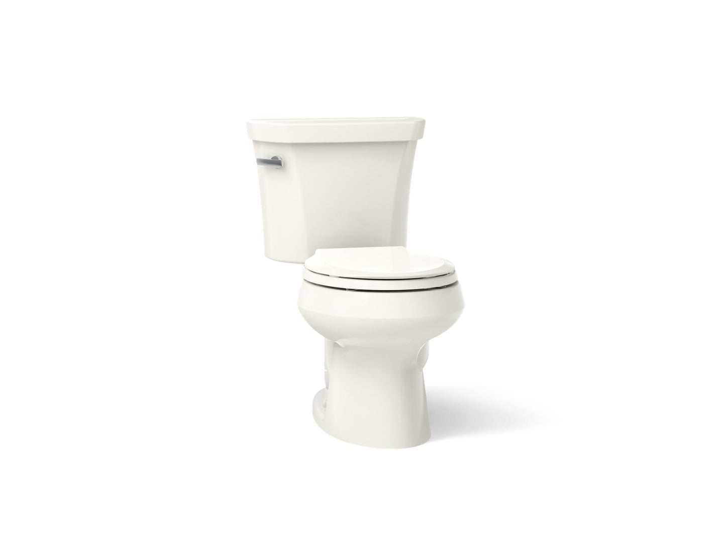 KOHLER K-3997 Wellworth Two-piece round-front 1.28 gpf toilet