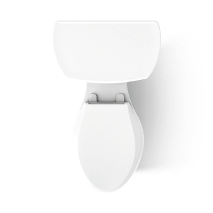 KOHLER K-3999-T Highline ComForteeight Two-piece elongated 1.28 gpf chair height toilet with tank cover locks