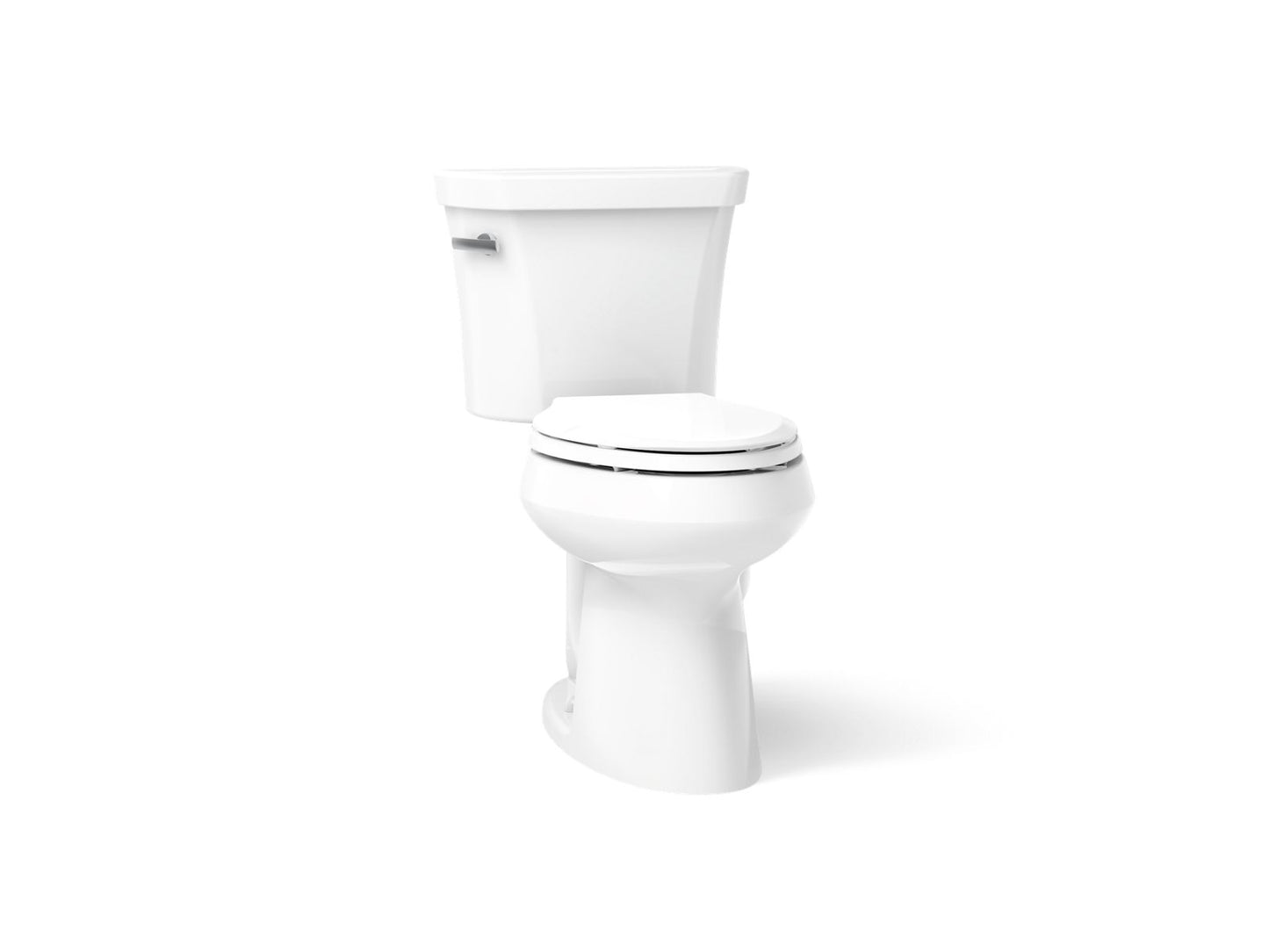 KOHLER 3999-U Highline Two-piece elongated 1.28 gpf chair height toilet with insulated tank