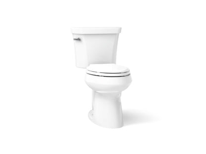 KOHLER 3999-U Highline Two-piece elongated 1.28 gpf chair height toilet with insulated tank