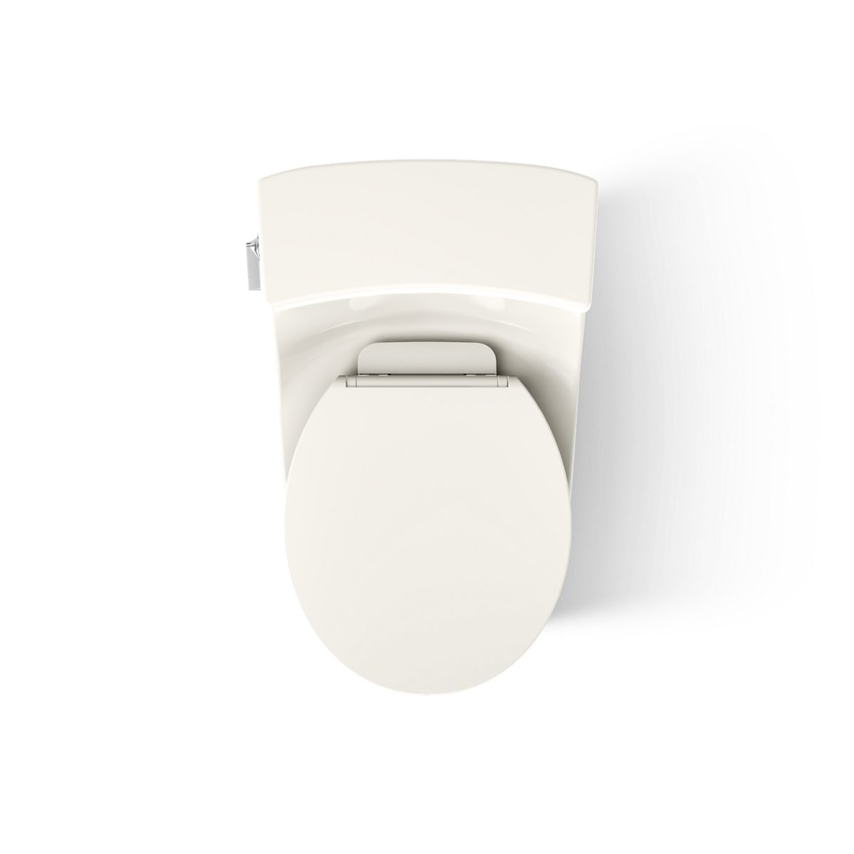 KOHLER K-4007 San Souci One-piece round-front toilet, 1.28 gpf