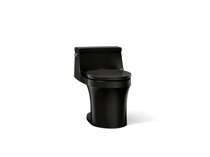 KOHLER K-4007 San Souci One-piece round-front toilet, 1.28 gpf