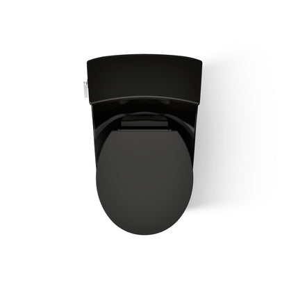 KOHLER K-4007 San Souci One-piece round-front toilet, 1.28 gpf