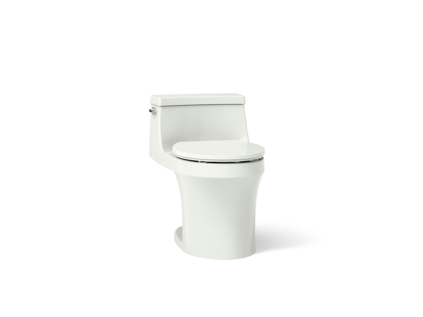 KOHLER K-4007 San Souci One-piece round-front toilet, 1.28 gpf