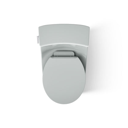KOHLER K-4007 San Souci One-piece round-front toilet, 1.28 gpf
