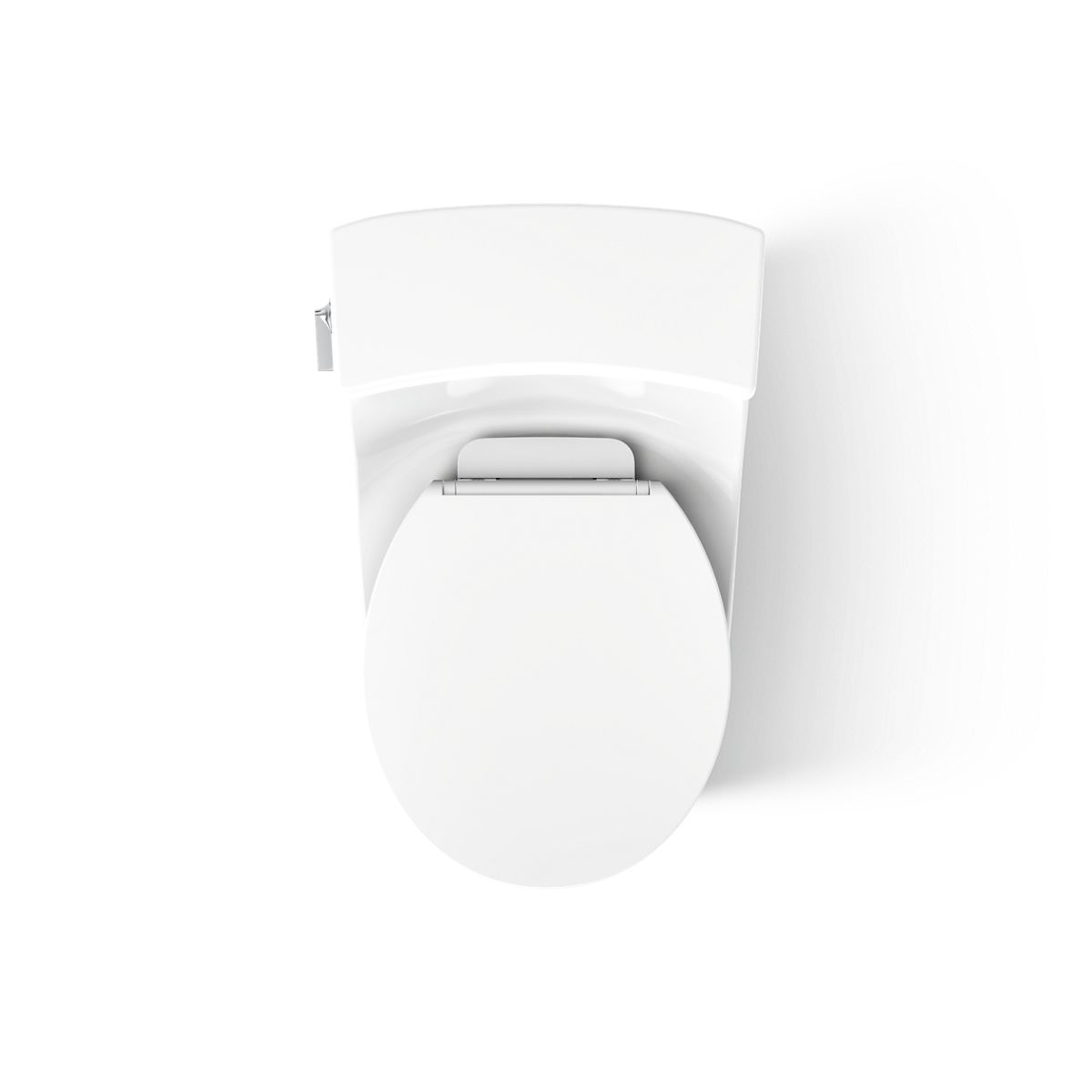 KOHLER K-4007 San Souci One-piece round-front toilet, 1.28 gpf