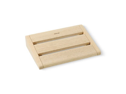 KOHLER K-40438 Sauna Headrest, Beechwood - 3/4 view of product
