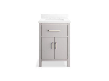 KOHLER K-40637-BD1 Kresla 24" bathroom vanity cabinet with sink and quartz top