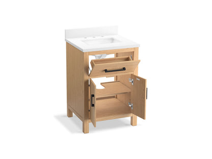 KOHLER K-40637-BD1 Kresla 24" bathroom vanity cabinet with sink and quartz top