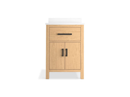 KOHLER K-40637-BD1 Kresla 24" bathroom vanity cabinet with sink and quartz top