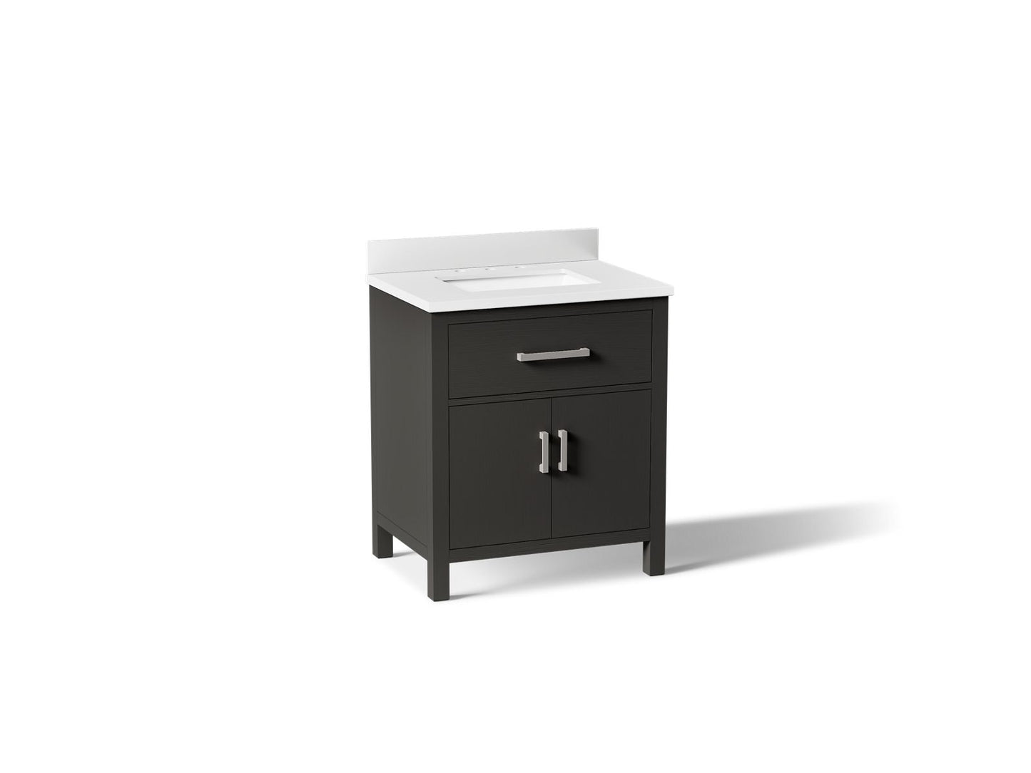 KOHLER K-40638-BD1 Kresla 30" bathroom vanity cabinet with sink and quartz top