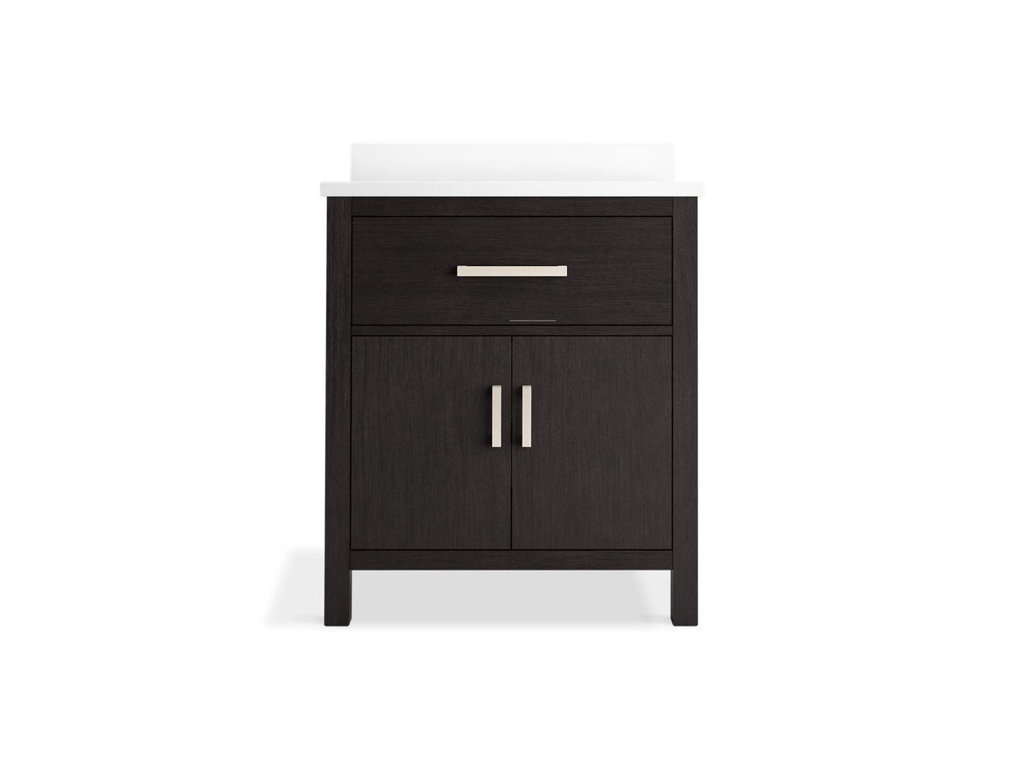 KOHLER K-40638-BD1 Kresla 30" bathroom vanity cabinet with sink and quartz top