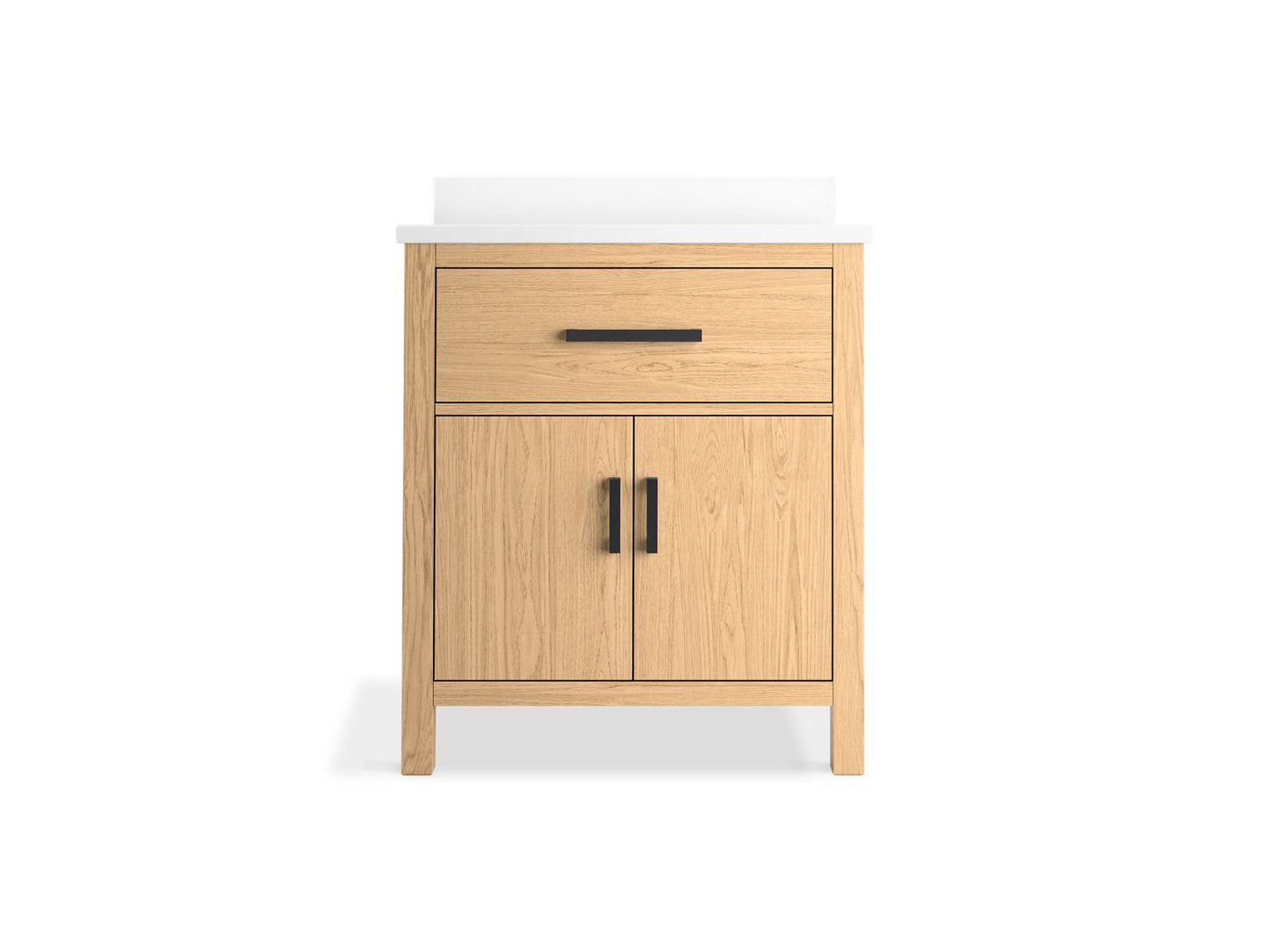 KOHLER K-40638-BD1 Kresla 30" bathroom vanity cabinet with sink and quartz top
