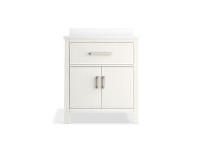 KOHLER K-40638-BD1 Kresla 30" bathroom vanity cabinet with sink and quartz top