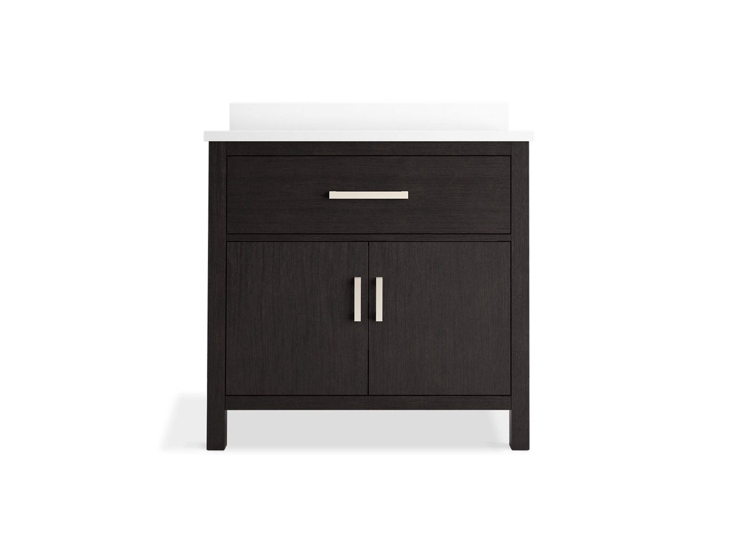 KOHLER K-40639-BD1 Kresla 36" bathroom vanity cabinet with sink and quartz top