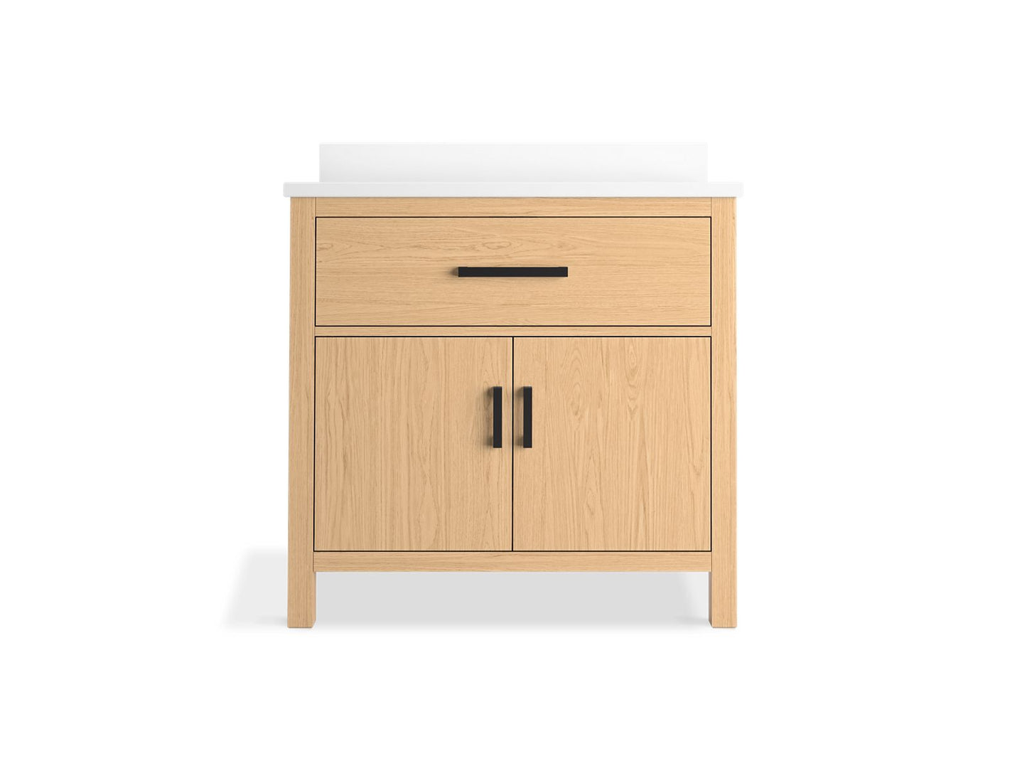 KOHLER K-40639-BD1 Kresla 36" bathroom vanity cabinet with sink and quartz top
