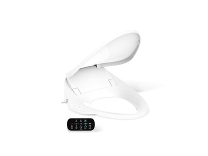 KOHLER K-4108 PureWash E750 Elongated bidet toilet seat with remote control