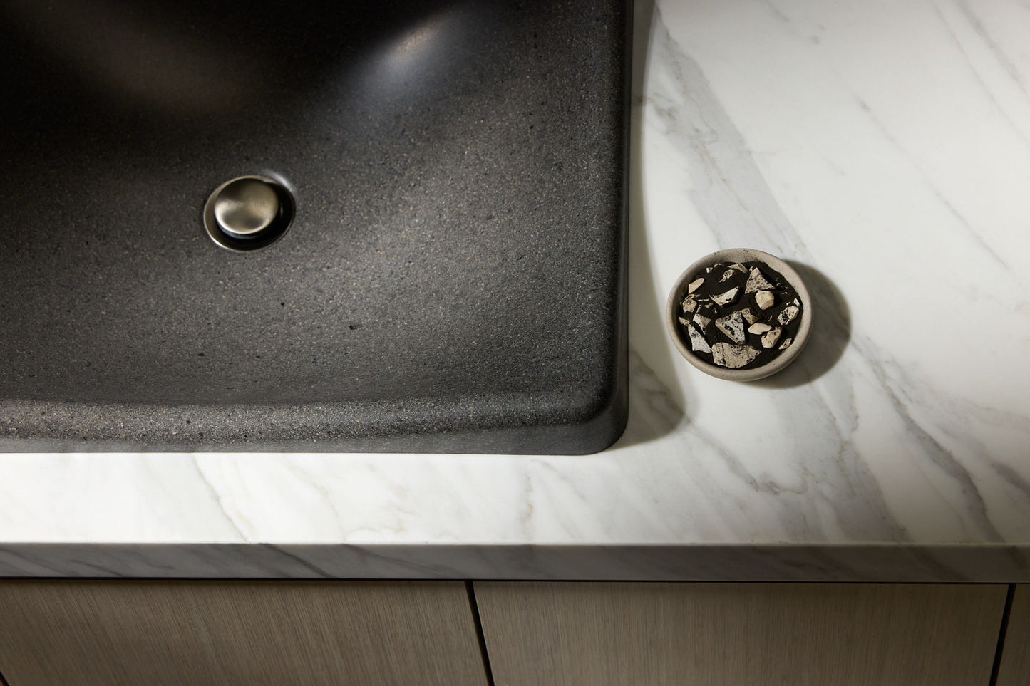 KOHLER K-41180-N WasteLAB DemiLav 17-3/4" Rectangular Vessel Bathroom Sink, No Overflow