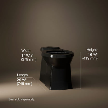 KOHLER K-4144 Corbelle Elongated toilet bowl with skirted trapway