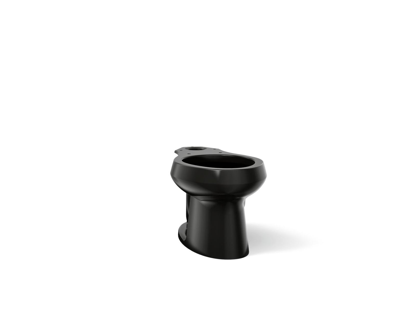 KOHLER K-4198 Wellworth Elongated toilet bowl, black black